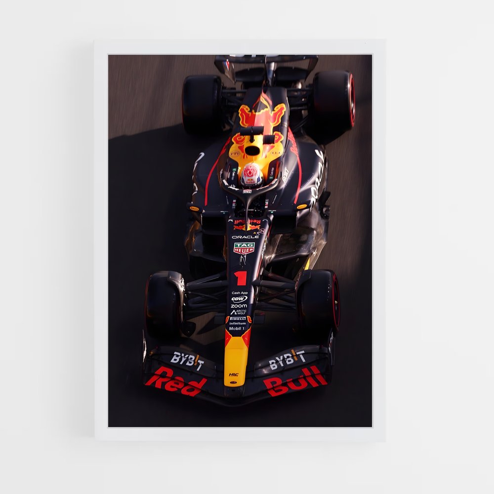 Poster Max Power RB19 – affiche Voitures de Formule 1 (vue 3)